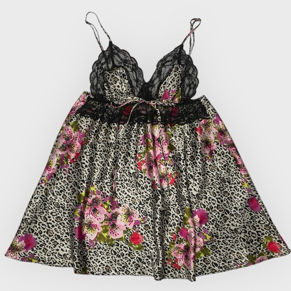Victoria’s Secret animal print silk cami